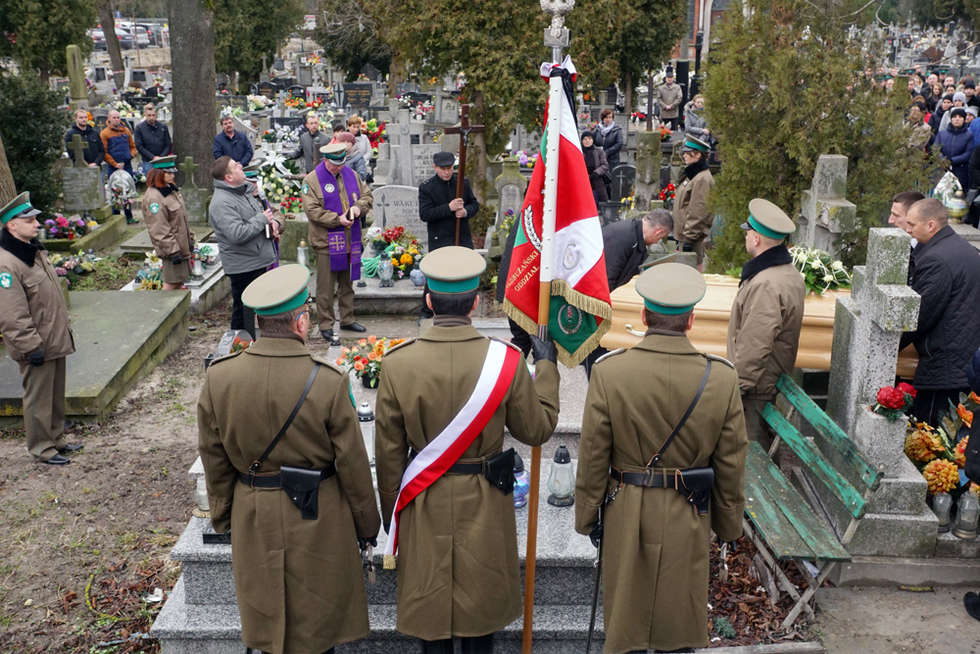  Pogrzeb strażnika granicznego w Chełmie (zdjęcie 13) - Autor: Paweł Klajnert