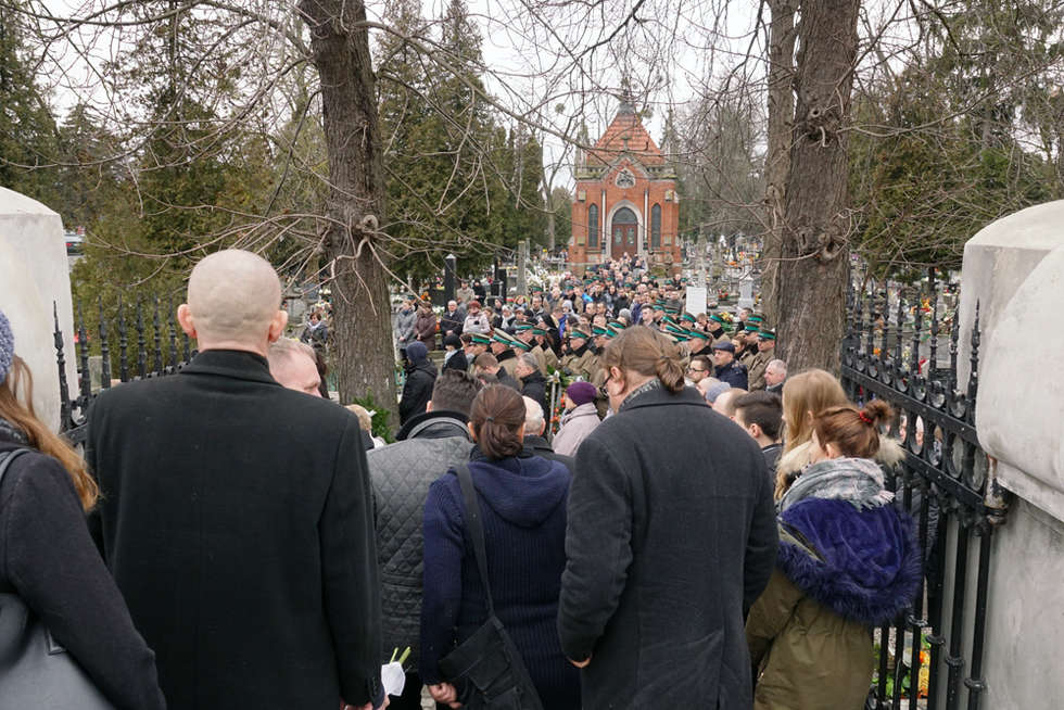  Pogrzeb strażnika granicznego w Chełmie (zdjęcie 2) - Autor: Paweł Klajnert