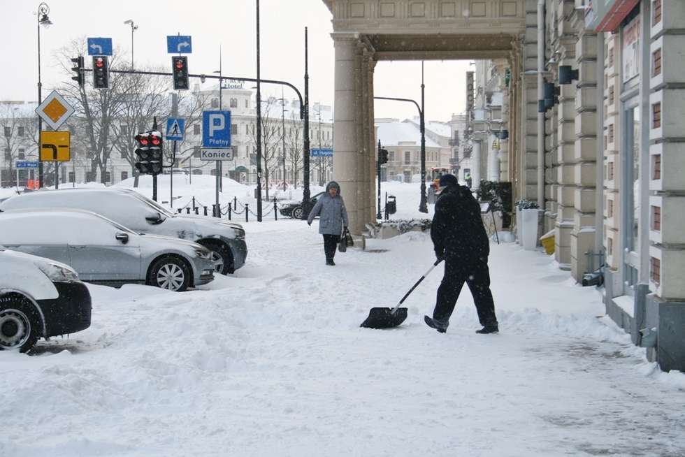  Atak zimy w Lublinie  - Autor: Paweł Buczkowski