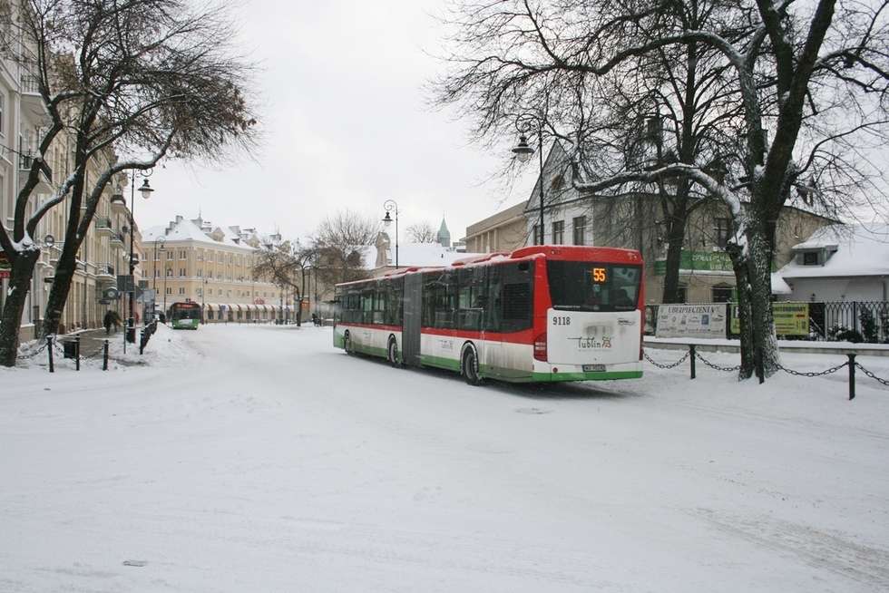  Atak zimy w Lublinie (zdjęcie 27) - Autor: Paweł Buczkowski