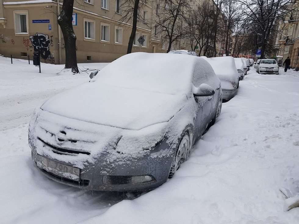  Atak zimy w Lublinie (zdjęcie 6) - Autor: Łukasz Dudkowski
