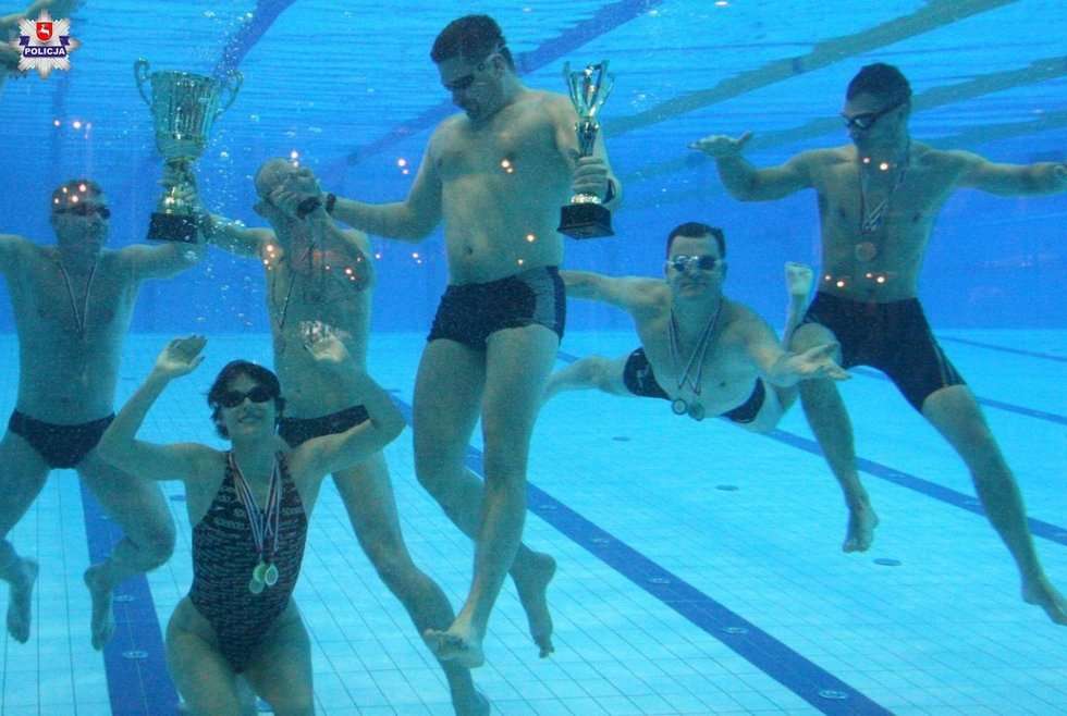  Mistrzostwa policji w pływaniu (zdjęcie 11) - Autor: KWP Lublin