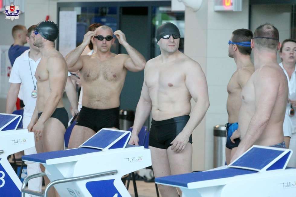  Mistrzostwa policji w pływaniu (zdjęcie 22) - Autor: KWP Lublin