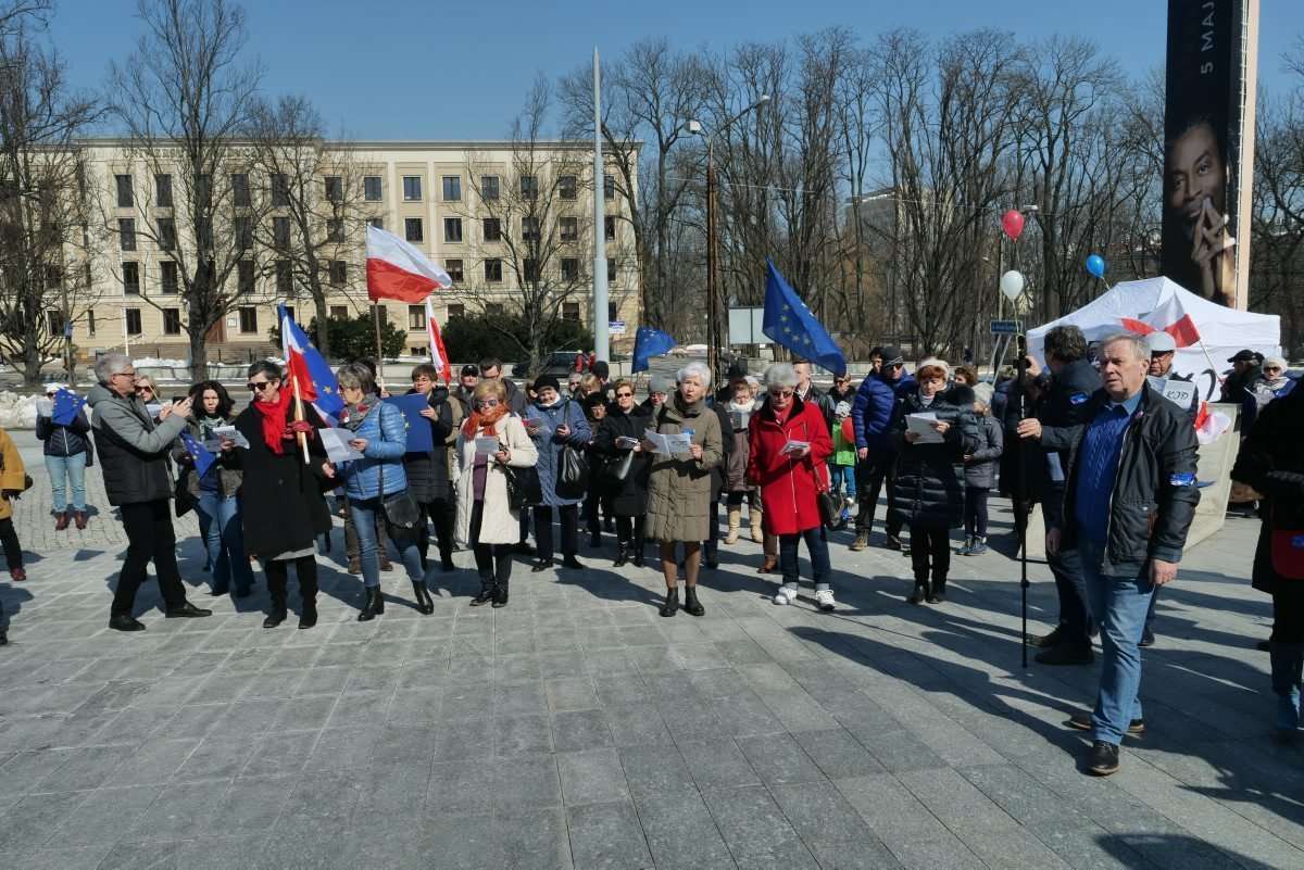 Akcja KOD: Cała Polska śpiewa Odę do radości