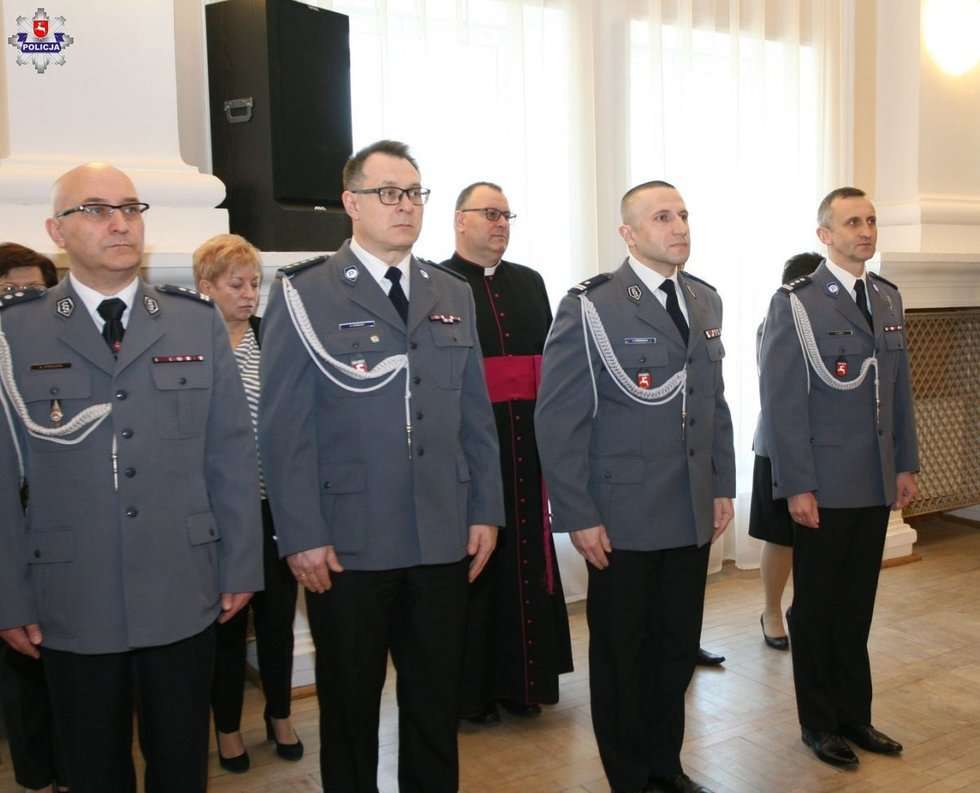  Ślubowanie policjantów w Lublinie (zdjęcie 16) - Autor: Policja