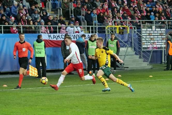 Mecz Polska - Litwa U21 na Arenie Lublin - Autor: Maciej Kaczanowski