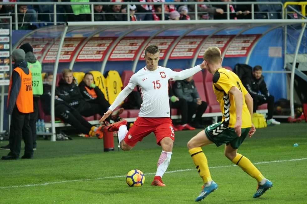  Mecz Polska - Litwa U21 na Arenie Lublin (zdjęcie 5) - Autor: Maciej Kaczanowski