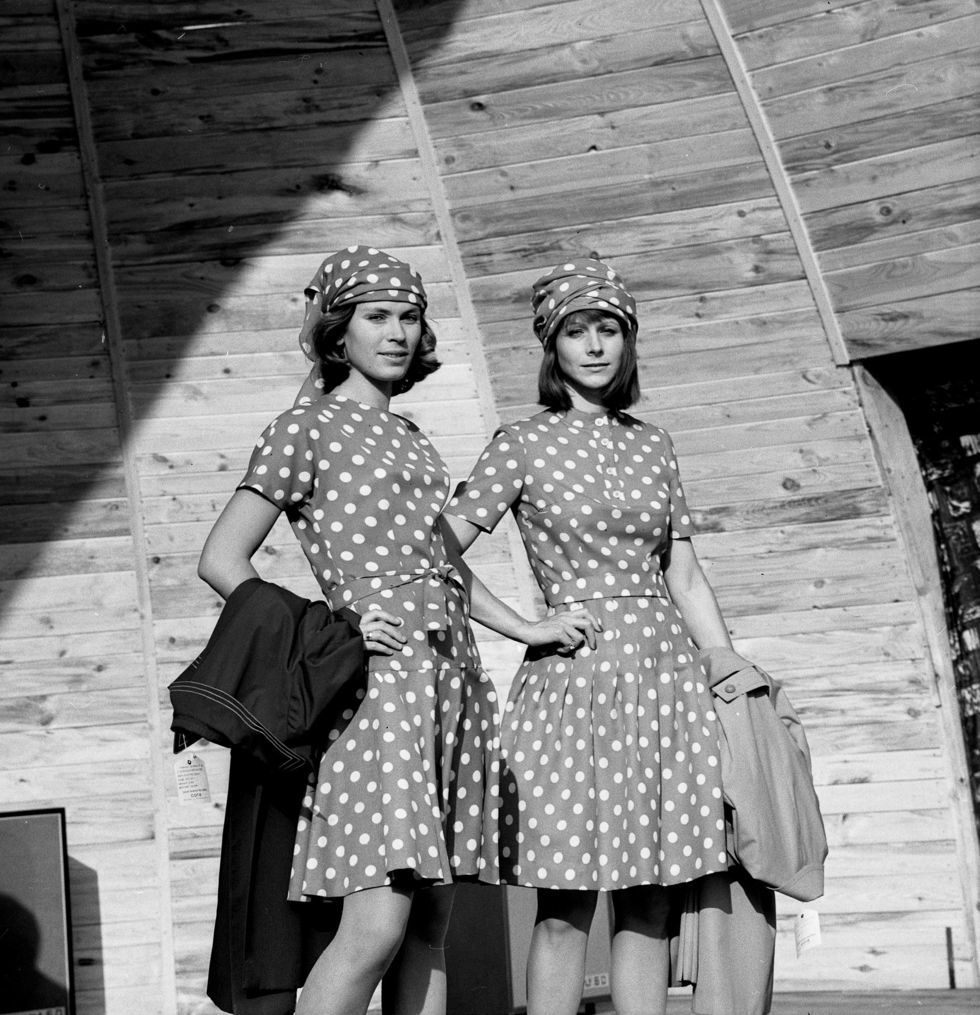  <p>Pokaz mody w muszli Ogrodu Saskiego &ndash; lata 70.</p>