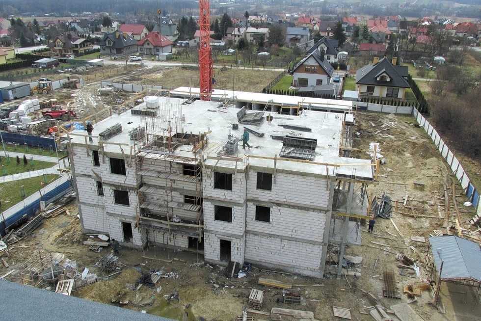  <p>SM &bdquo;Metalowiec&rdquo; obecnie buduje blok przy ul. Wyszyńskiego 18 C</p>