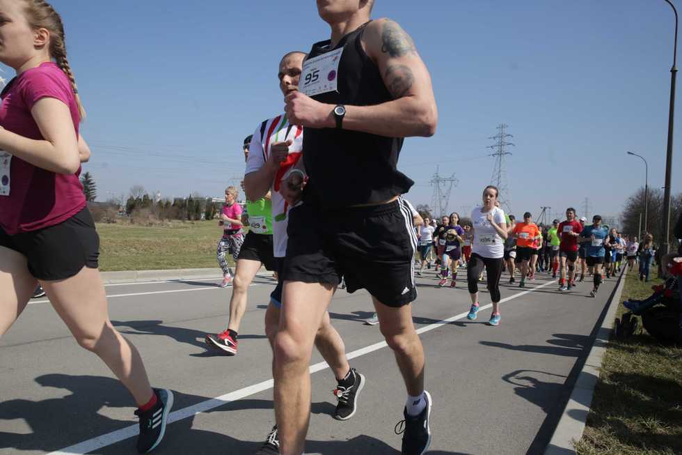  Lublin: Czwarta Dycha do Maratonu (zdjęcie 34) - Autor: Wojciech Nieśpiałowski