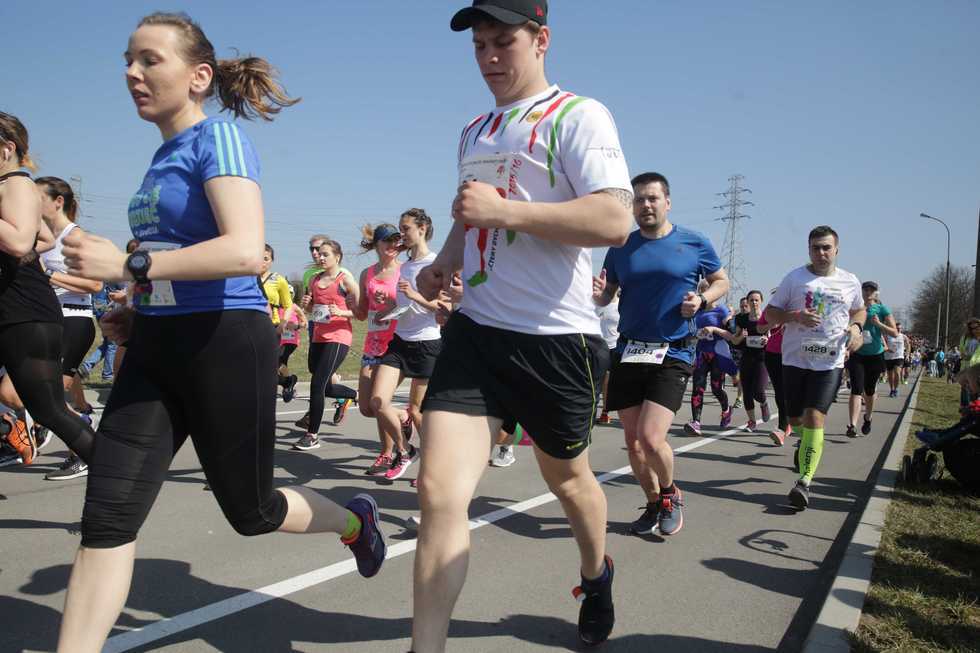  Lublin: Czwarta Dycha do Maratonu (zdjęcie 53) - Autor: Wojciech Nieśpiałowski