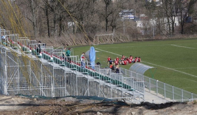 Stadion Lublinianki w przebudowie - Autor: Wojciech Nieśpiałowski