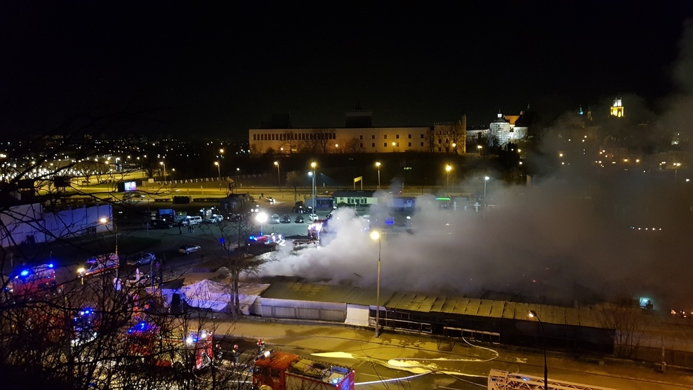  Pożar targu przy ulicy Ruskiej (zdjęcie 20) - Autor: Łukasz Dudkowski