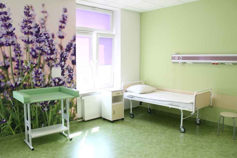  Oddział ginekologiczno-położniczy szpitala w Puławach po remoncie  - Autor: Radosław Szczęch