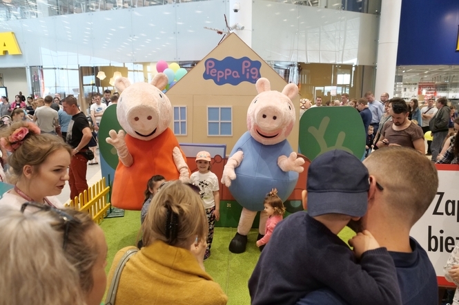 Świnka Peppa w Skende Shopping