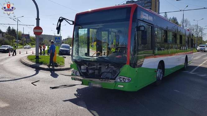 Wypadek na skrzyżowaniu ulic Zana i Nadbystrzyckiej  - Autor: Policja 