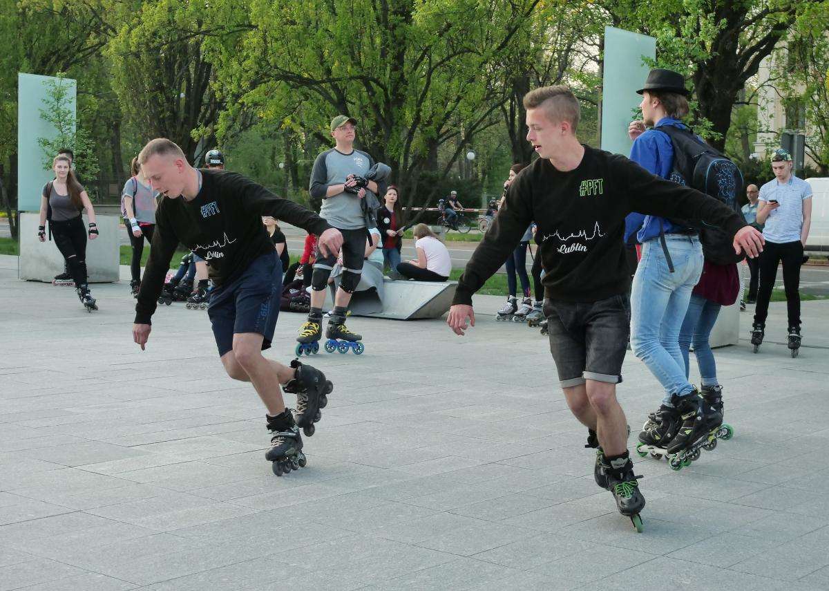  NightSkating Lublin  (zdjęcie 1) - Autor: Maciej Kaczanowski 