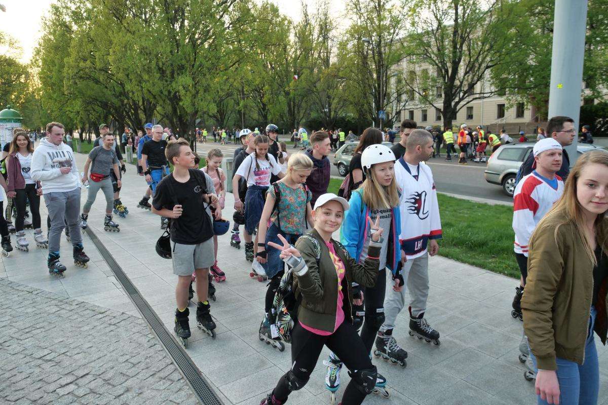  NightSkating Lublin  (zdjęcie 1) - Autor: Maciej Kaczanowski 