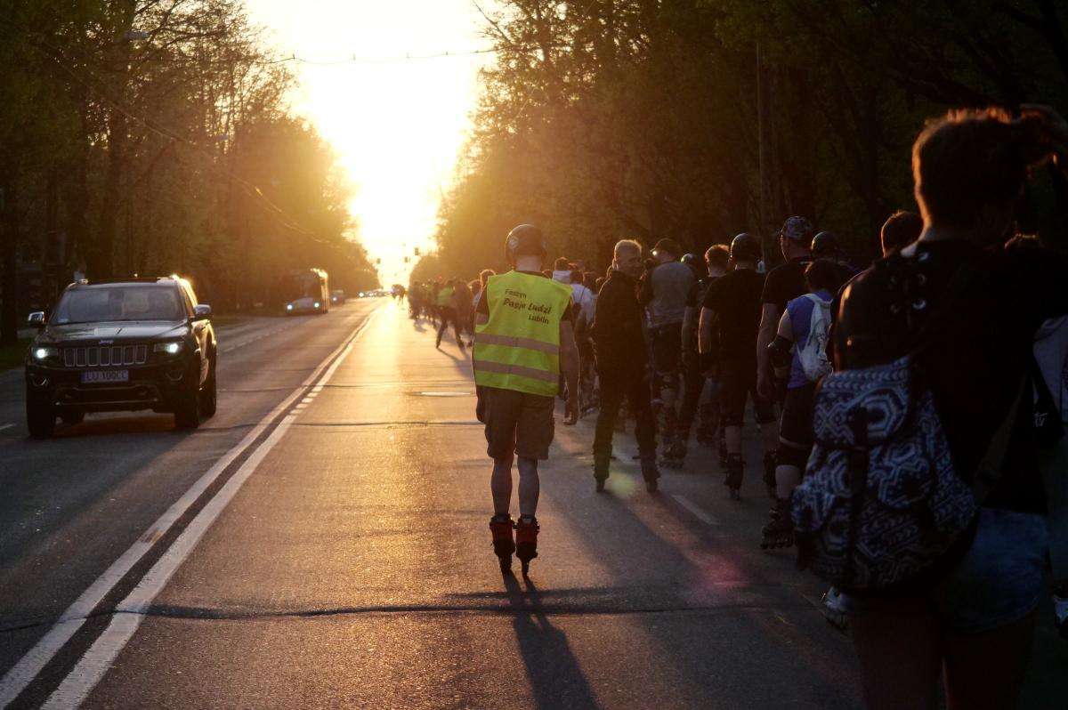  NightSkating Lublin  (zdjęcie 1) - Autor: Maciej Kaczanowski 