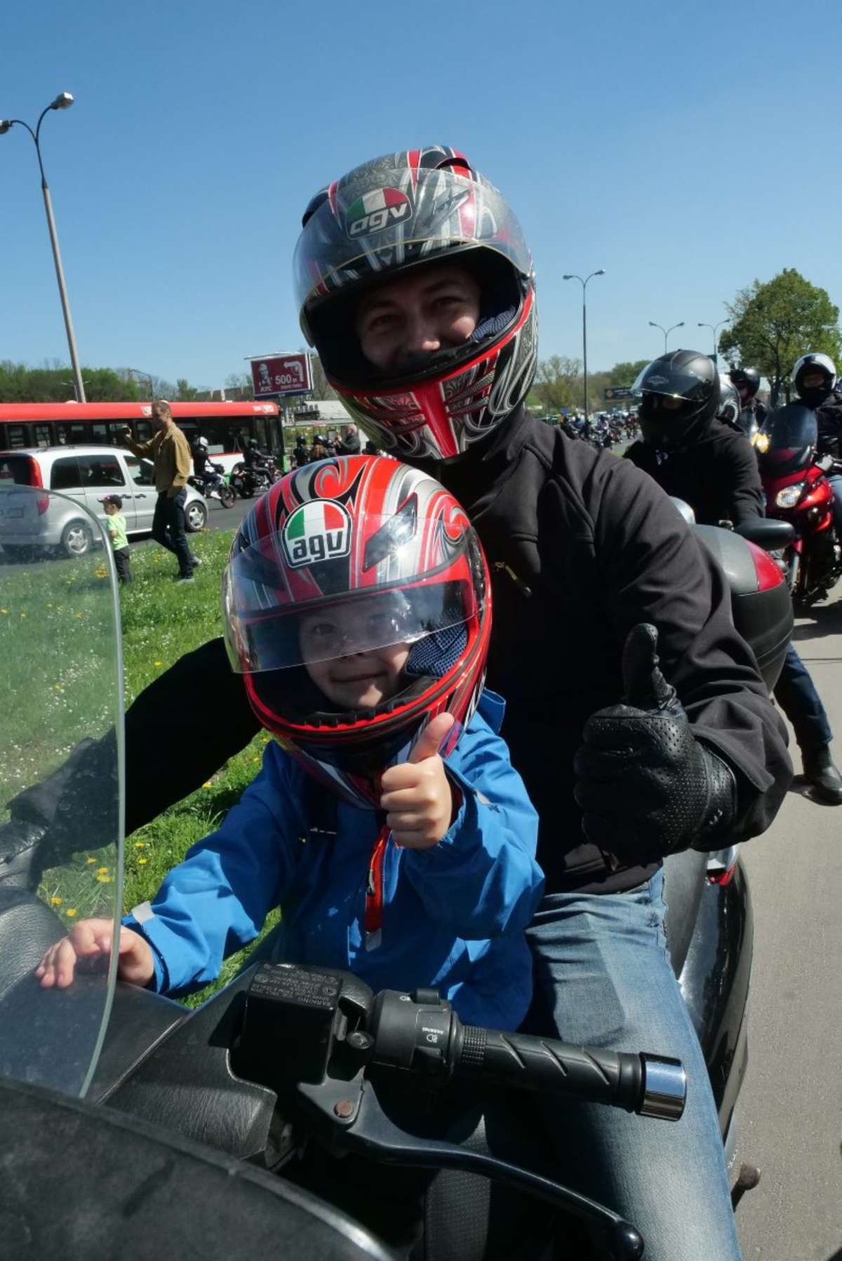  Parada motocyklistów w Lublinie (zdjęcie 1) - Autor: Maciej Kaczanowski