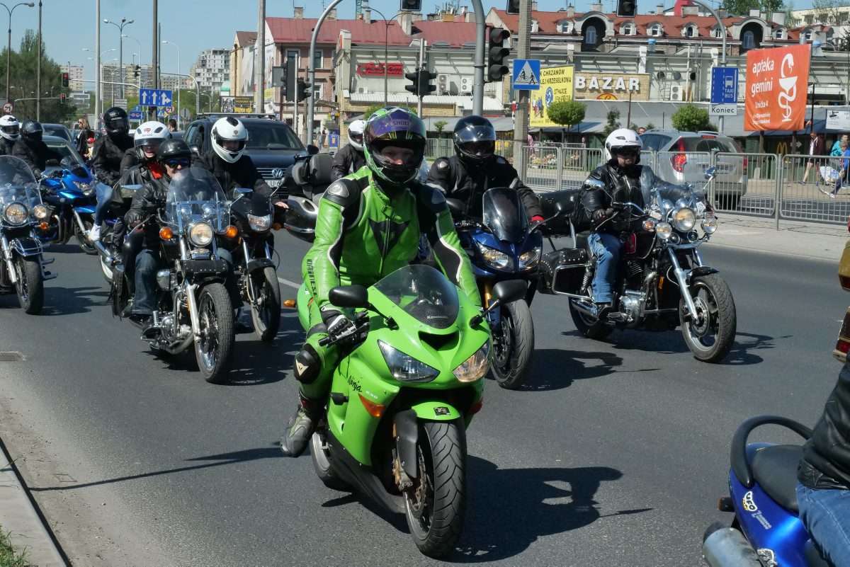  Parada motocyklistów w Lublinie (zdjęcie 1) - Autor: Maciej Kaczanowski