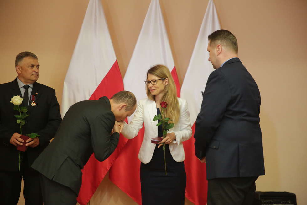  Lublin: Odznaczenia dla honorowych dawców krwi (zdjęcie 11) - Autor: Wojciech Nieśpiałowski