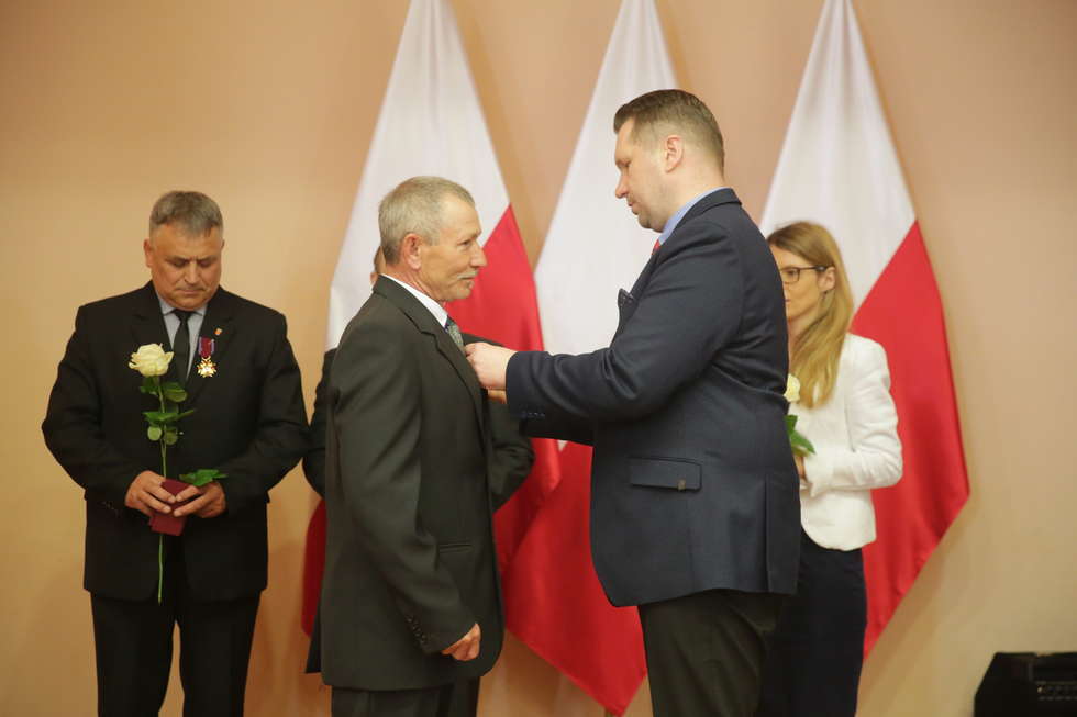  Lublin: Odznaczenia dla honorowych dawców krwi (zdjęcie 8) - Autor: Wojciech Nieśpiałowski