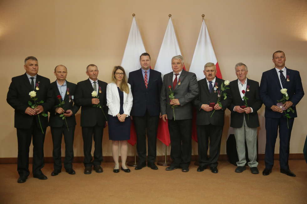 Lublin: Odznaczenia dla honorowych dawców krwi (zdjęcie 7) - Autor: Wojciech Nieśpiałowski