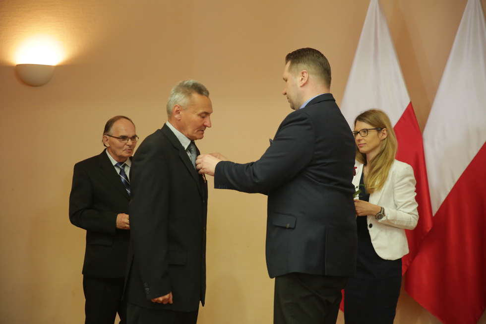  Lublin: Odznaczenia dla honorowych dawców krwi (zdjęcie 14) - Autor: Wojciech Nieśpiałowski