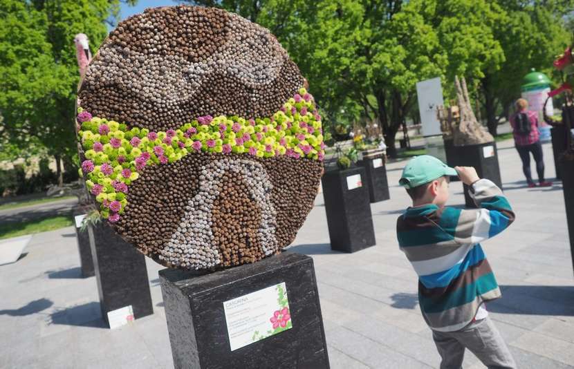  Weekend z florystyką w Centrum Spotkania Kultur (zdjęcie 1) - Autor: Wojciech Nieśpiałowski