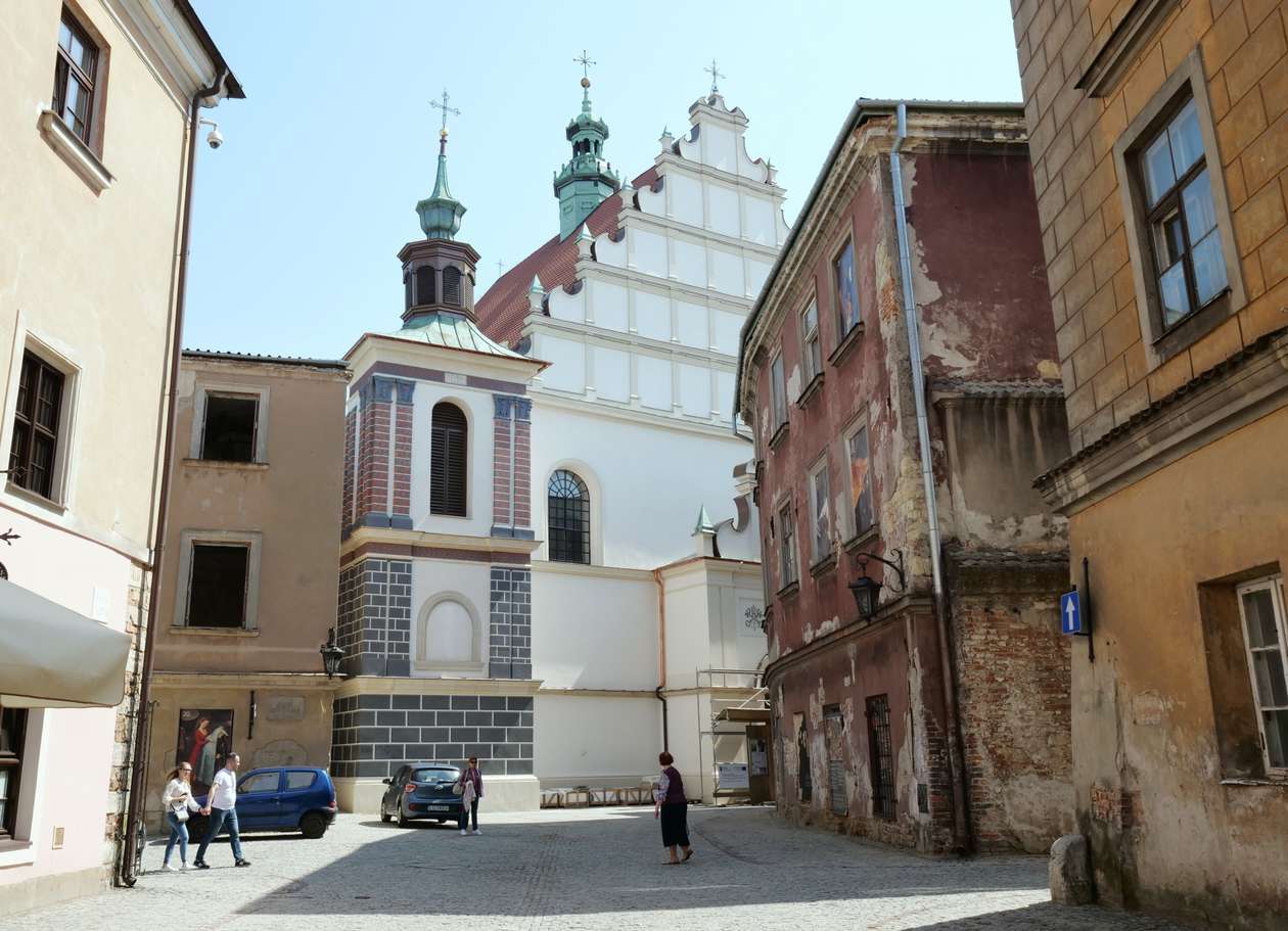  Skradziono miedzianą rynnę z kościoła dominikanów w Lublinie (zdjęcie 2) - Autor: Maciej Kaczanowski