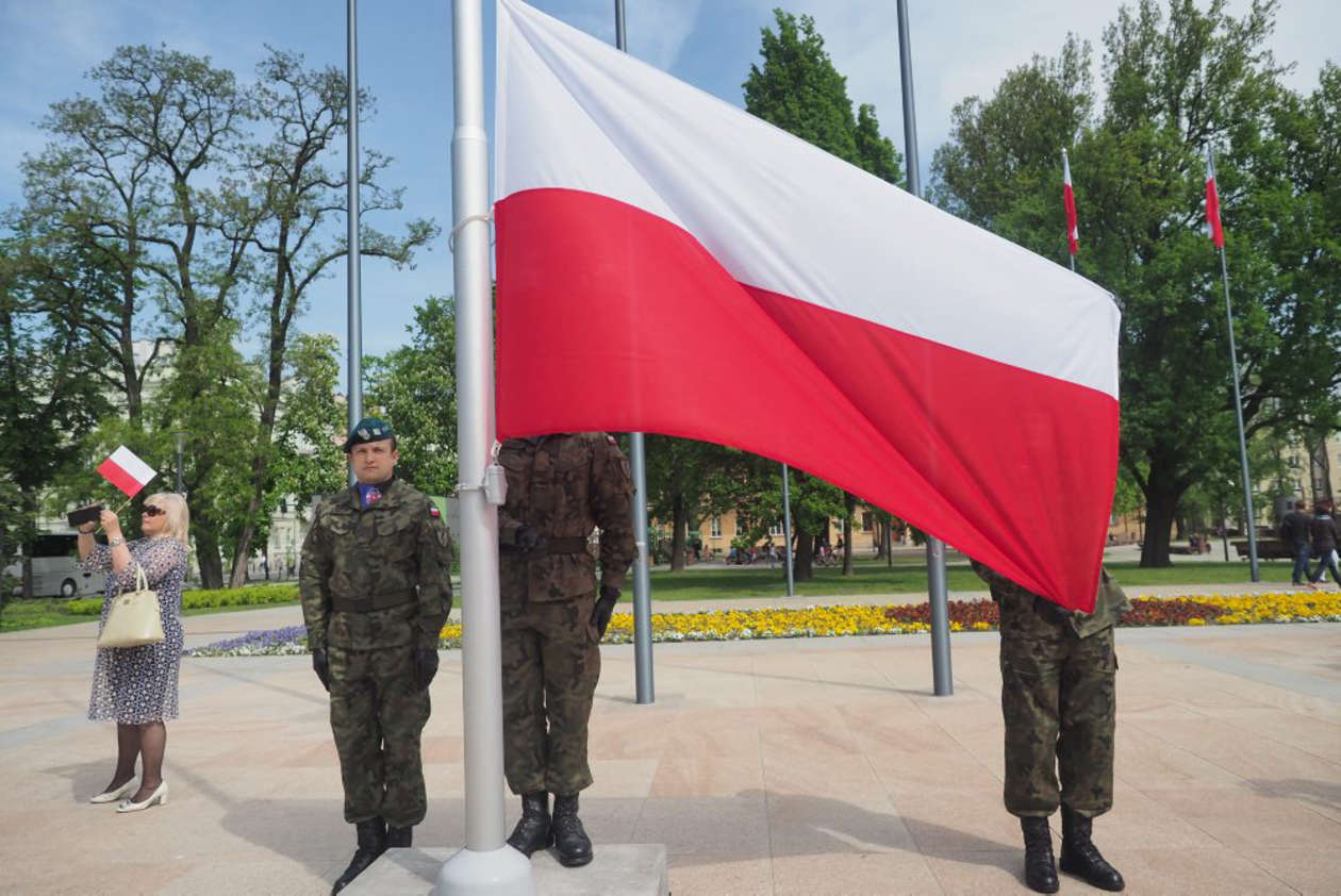  Dzień Flagi w Lublinie (zdjęcie 11) - Autor: Wojciech Nieśpiałowski