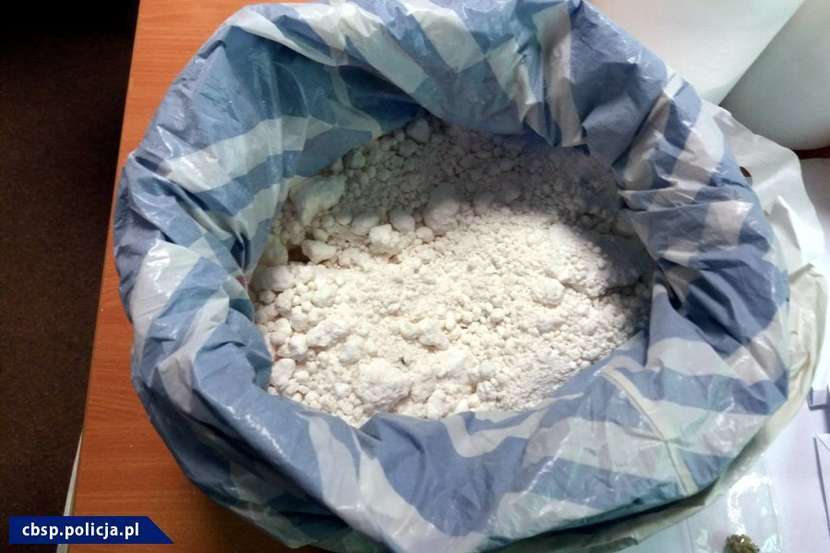 11 kilogramów amfetaminy przyjechało z Holandii do Lublina