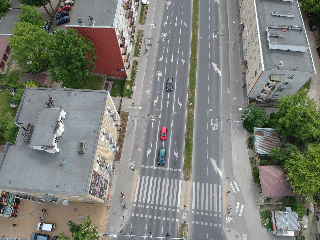  Sterowanie doświadczalne na skrzyżowaniu w centrum Lublina (zdjęcie 3) - Autor: Paweł Buczkowski
