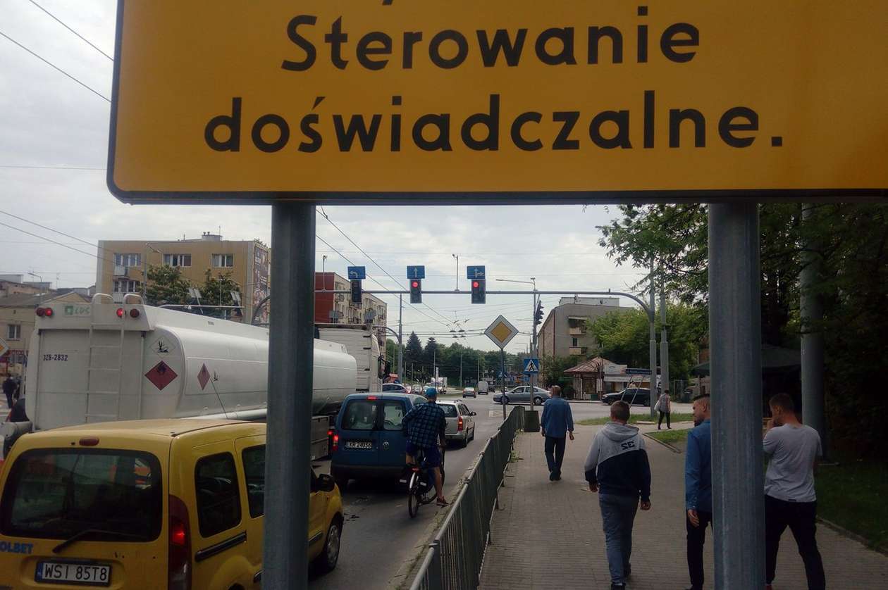  Sterowanie doświadczalne na skrzyżowaniu w centrum Lublina (zdjęcie 7) - Autor: Dominik Smaga