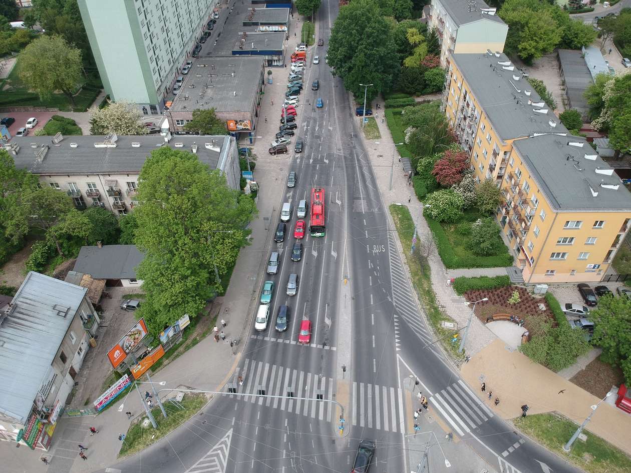  Sterowanie doświadczalne na skrzyżowaniu w centrum Lublina (zdjęcie 6) - Autor: Paweł Buczkowski
