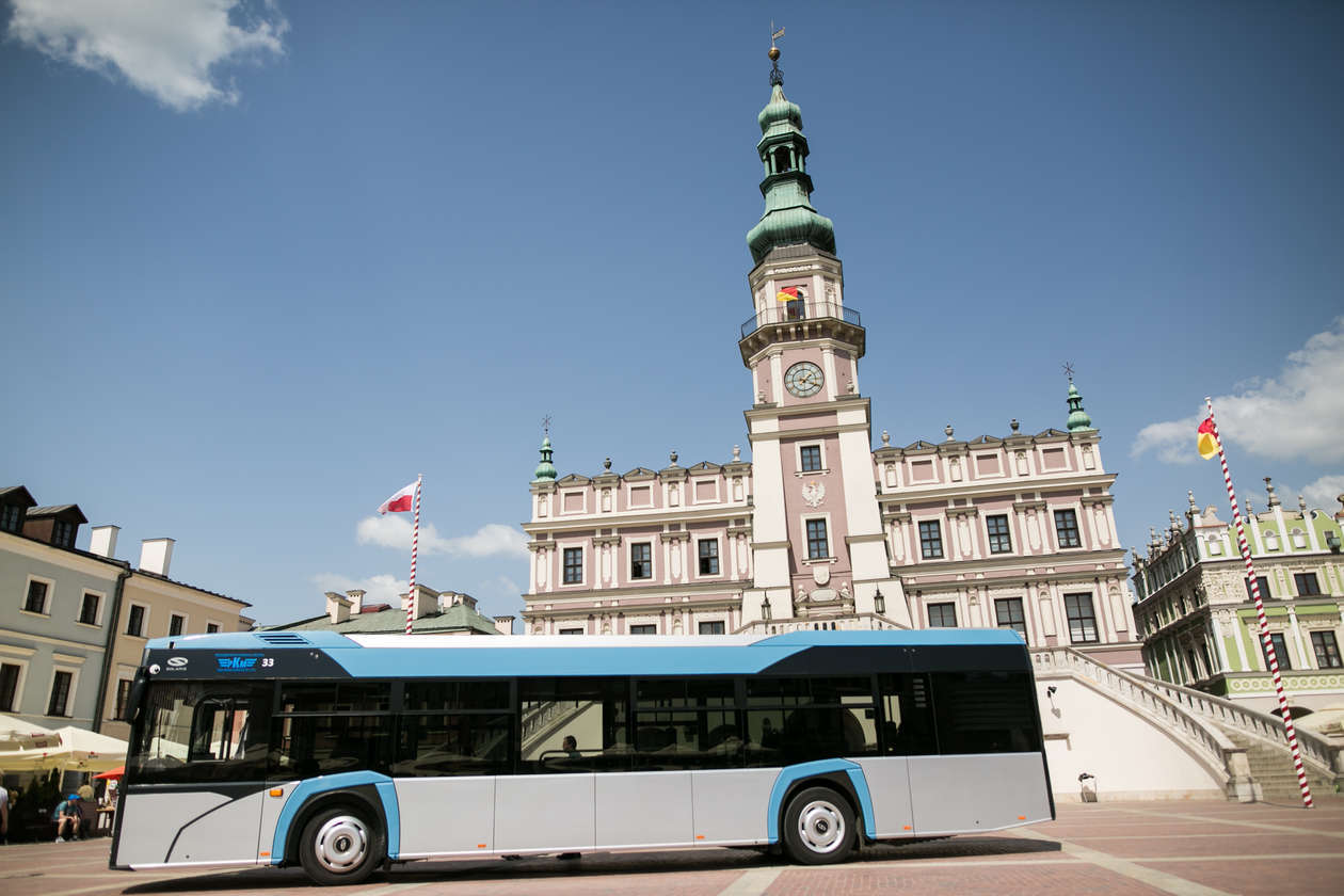  Nowe autobusy dla Zamościa (zdjęcie 1) - Autor: Kazimierz Chmiel