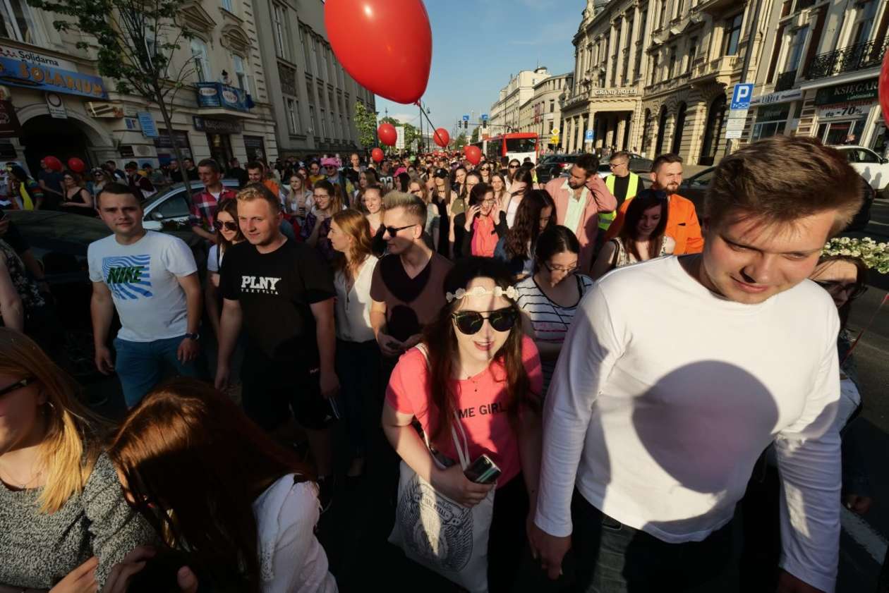  Juwenalia 2018 w Lublinie. Korowód studentów na ulicach miasta  (zdjęcie 33) - Autor: Maciej Kaczanowski