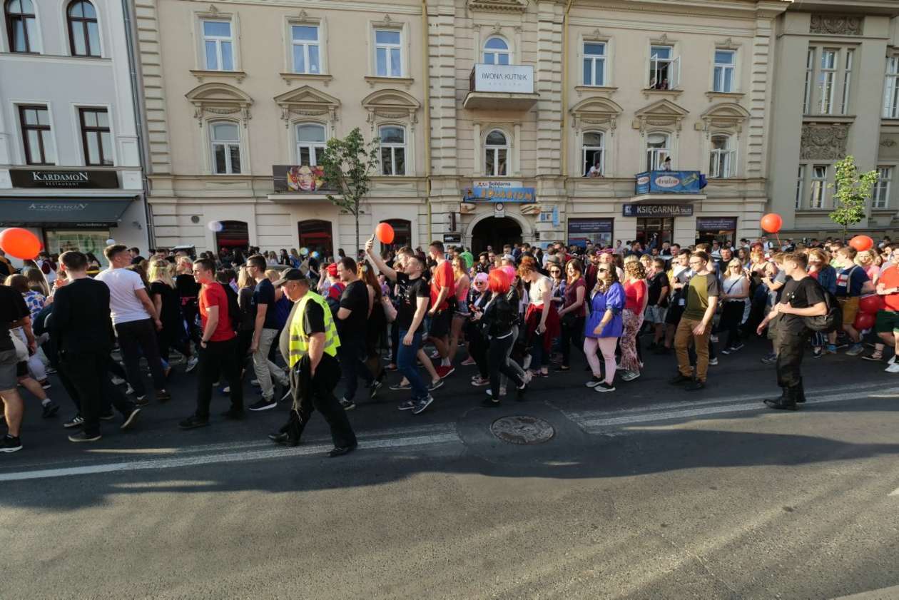  Juwenalia 2018 w Lublinie. Korowód studentów na ulicach miasta  (zdjęcie 32) - Autor: Maciej Kaczanowski