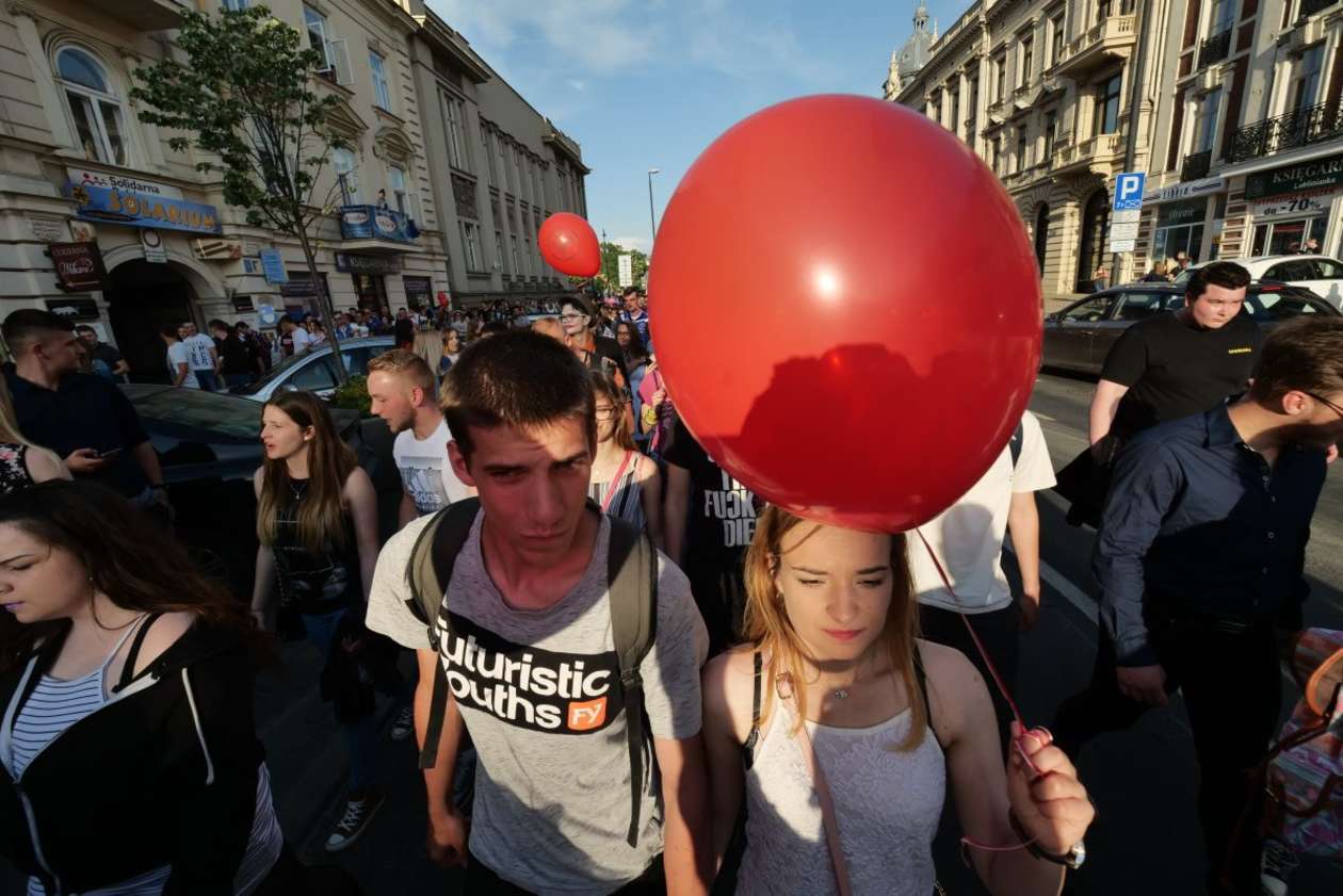  Juwenalia 2018 w Lublinie. Korowód studentów na ulicach miasta  (zdjęcie 21) - Autor: Maciej Kaczanowski