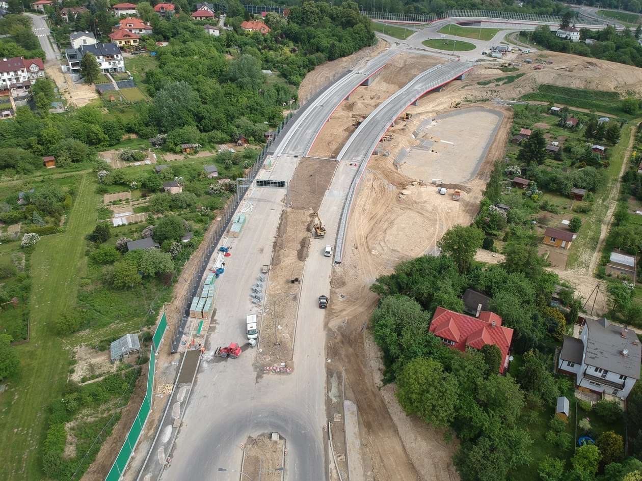 Nowy wiadukt na ul. Nałęczowskiej w Lublinie (zdjęcie 4) - Autor: Maciej Kaczanowski