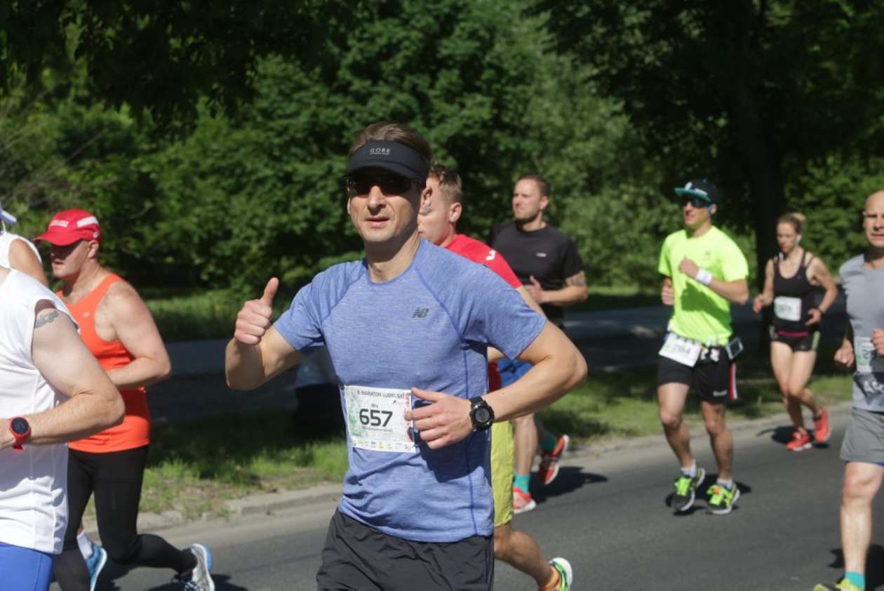  6. Maraton Lubelski i 3. Bieg Koziołka w Lublinie (zdjęcie 20) - Autor: Wojciech Nieśpiałowski