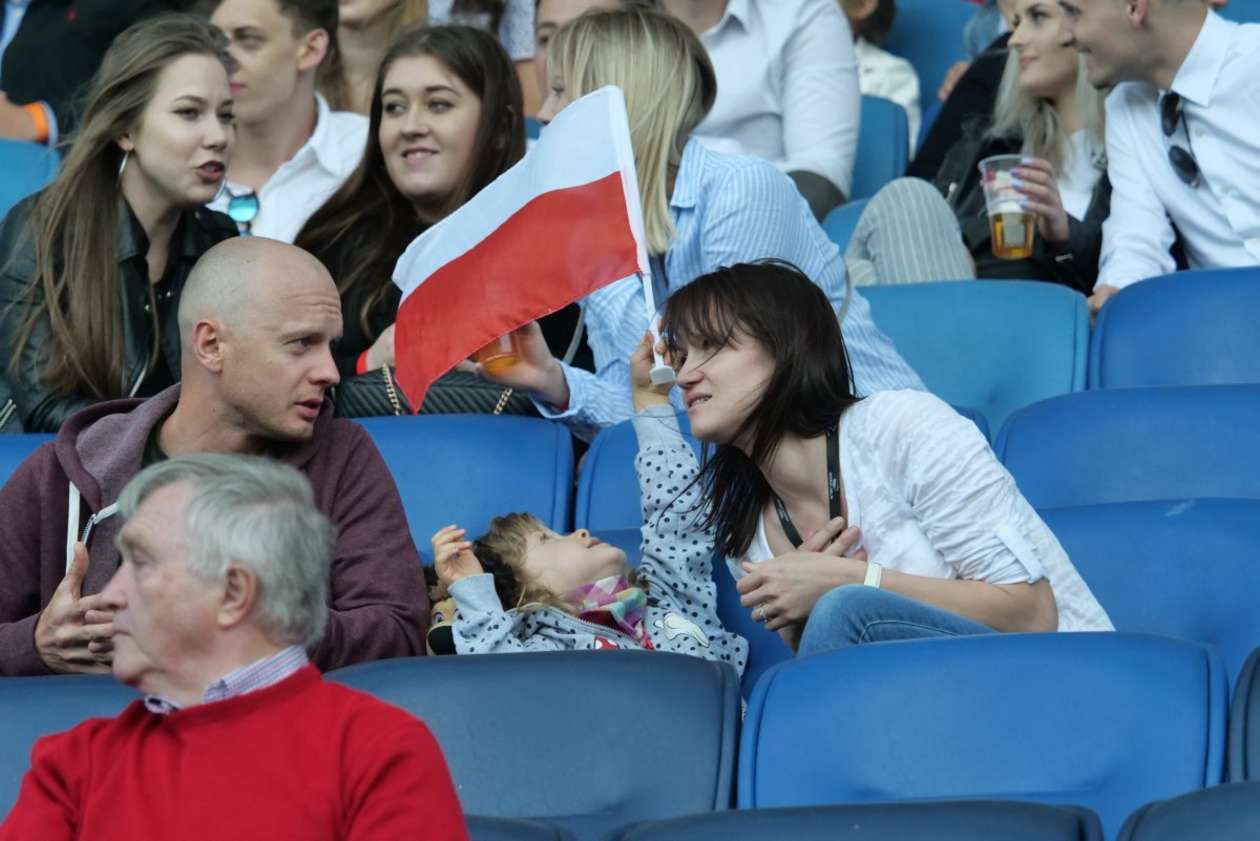 Mecz Polska Rosja. Artyści na Arenie Lublin (zdjęcie 24) - Autor: Maciej Kaczanowski