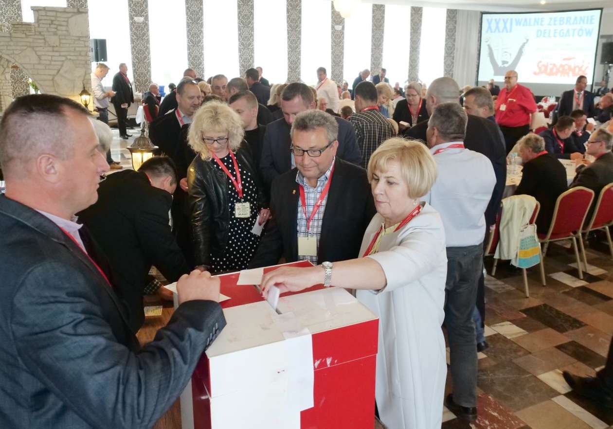  XXXI Walne zebranie delegatów NSZZ Solidarność naszego regionu (zdjęcie 9) - Autor: Maciej Kaczanowski