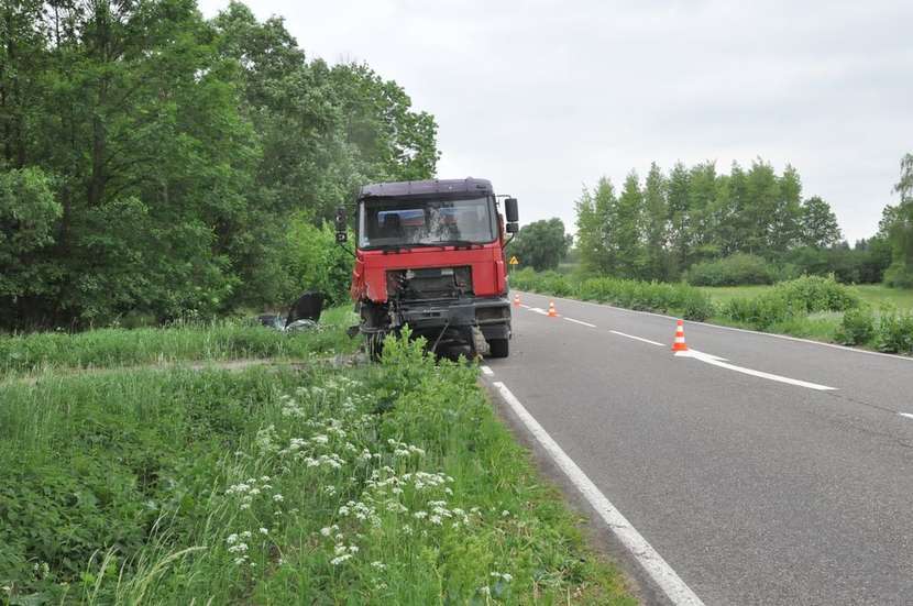 Wypadek koło Janowa Podlaskiego