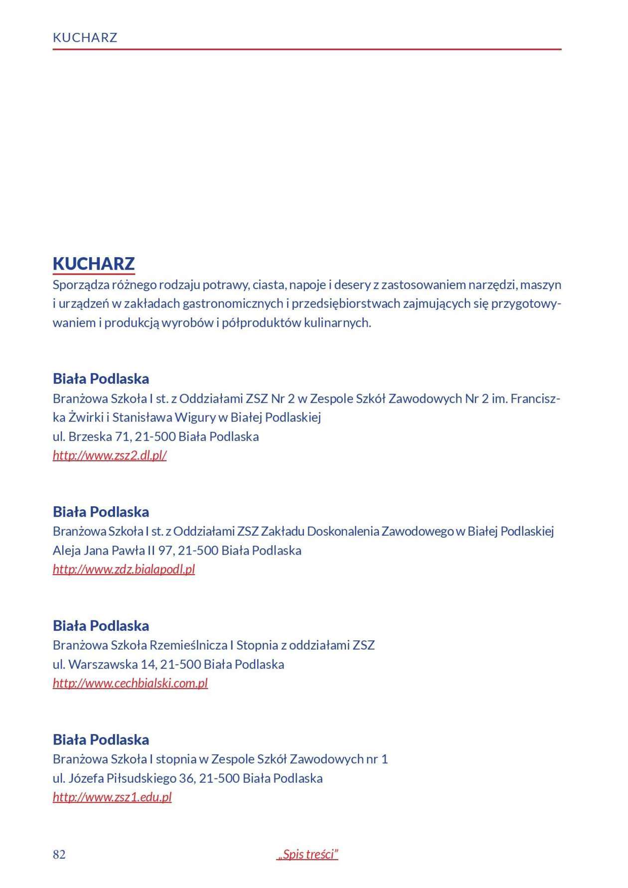  Informator o zawodach 2018/2019 w woj. lubelskim. Część 1 (zdjęcie 80) - Autor: Kuratorium Oświaty w Lublinie