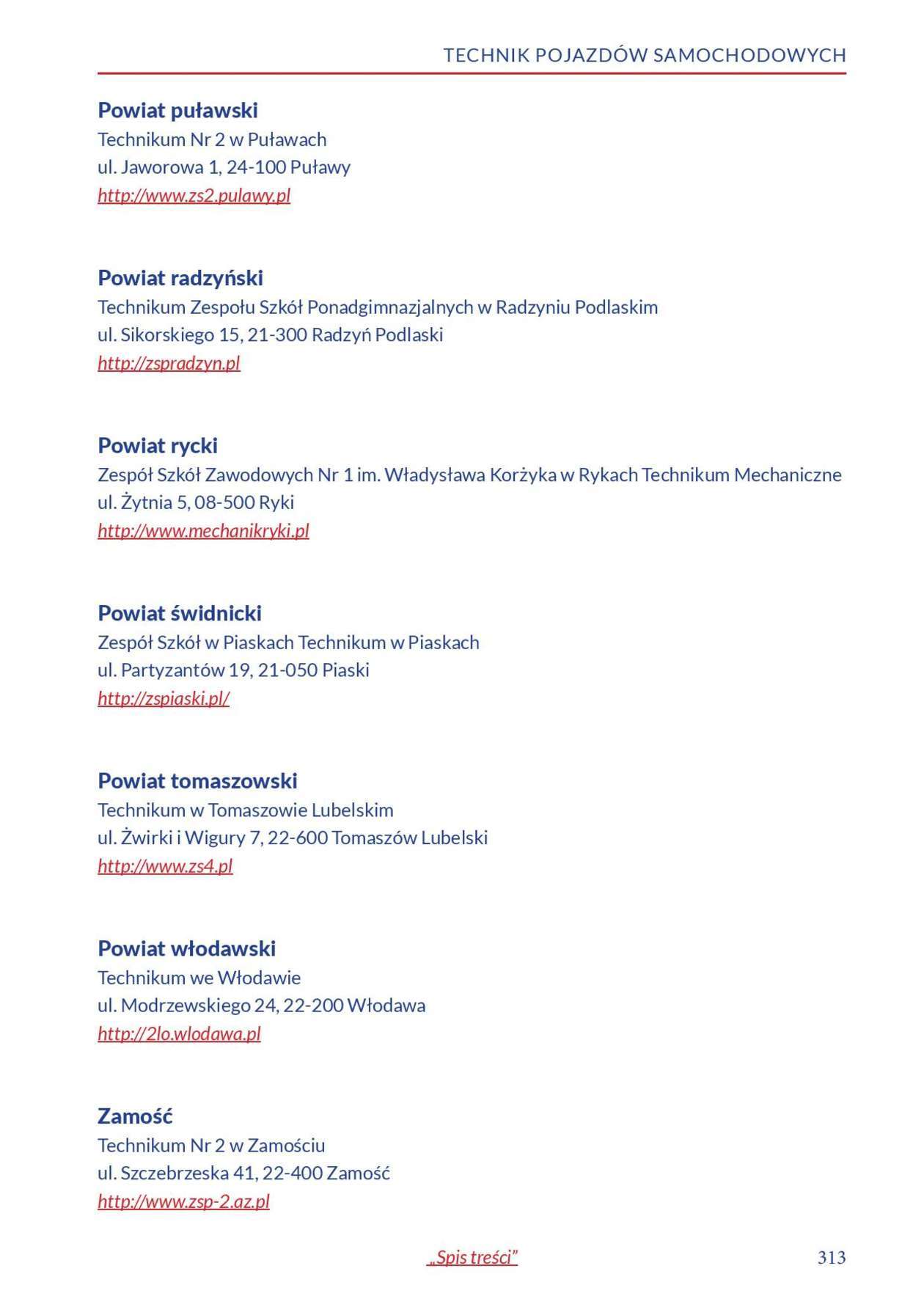  Informator o zawodach 2018/2019 w woj. lubelskim. Część 2 (zdjęcie 114) - Autor: Kuratorium Oświaty w Lublinie