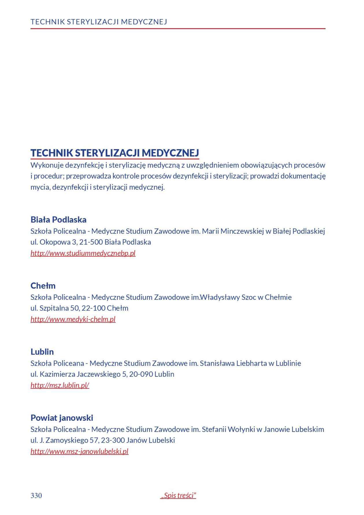  Informator o zawodach 2018/2019 w woj. lubelskim. Część 2 (zdjęcie 131) - Autor: Kuratorium Oświaty w Lublinie