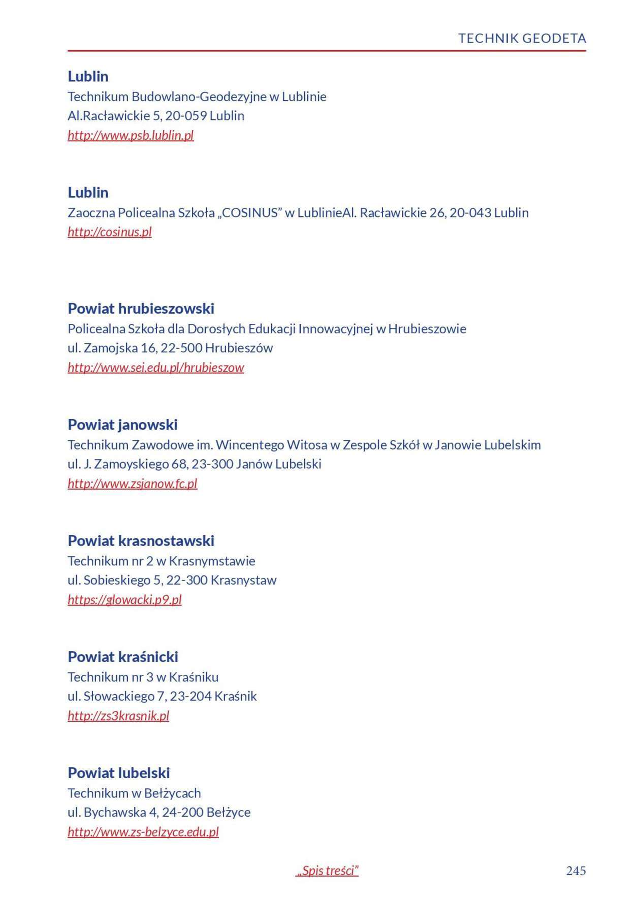  Informator o zawodach 2018/2019 w woj. lubelskim. Część 2 (zdjęcie 46) - Autor: Kuratorium Oświaty w Lublinie