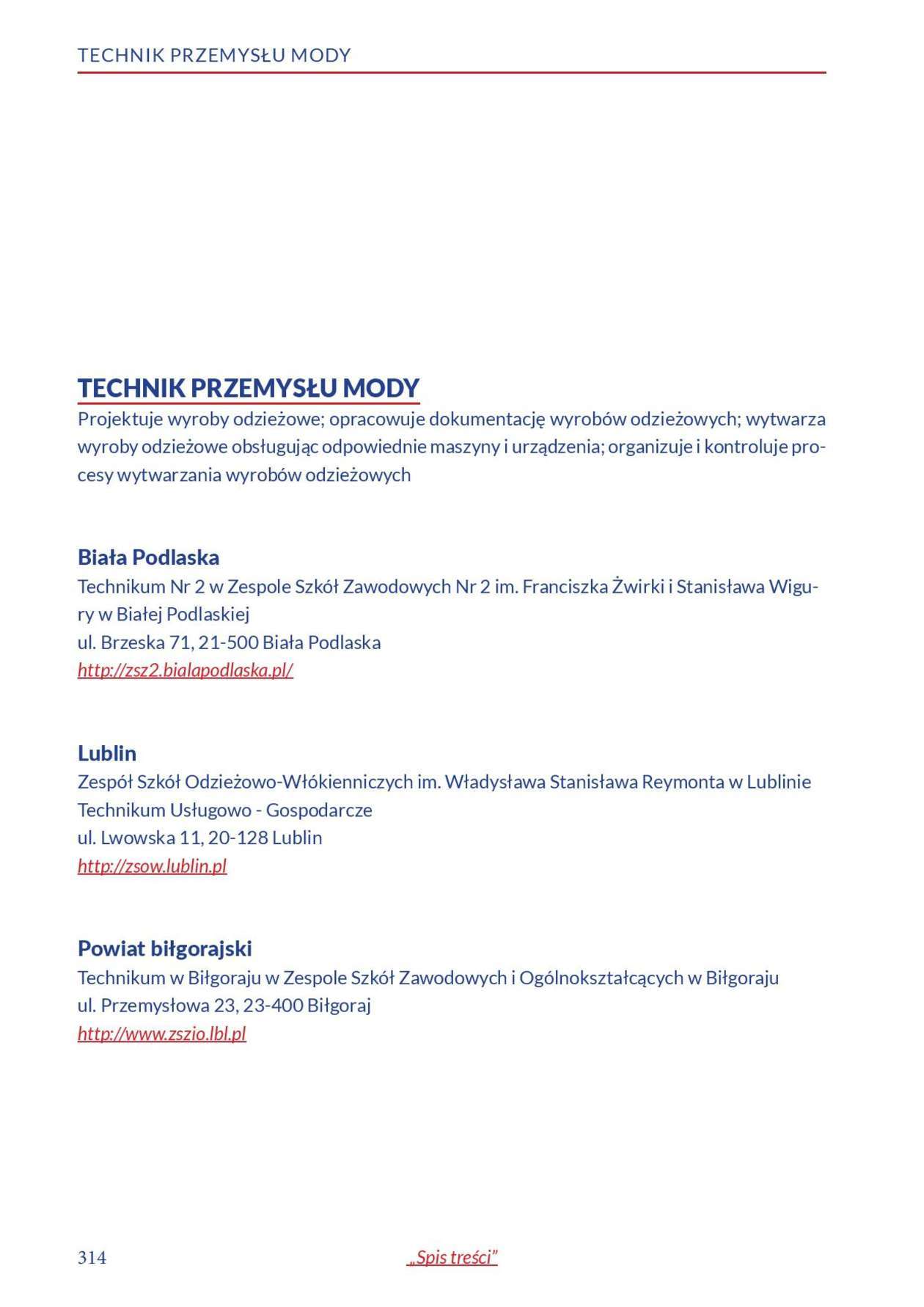  Informator o zawodach 2018/2019 w woj. lubelskim. Część 2 (zdjęcie 115) - Autor: Kuratorium Oświaty w Lublinie